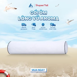 Ruột Gối Ôm Lông Vũ Aroma - Sợi Lông Vũ Nhân Tạo Cao Cấp -  Êm Ái - Thoáng Mát - Mềm Mịn 100x20