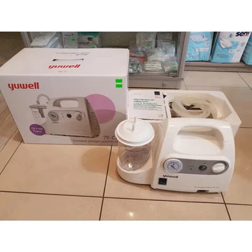 Máy hút dịch, mũi, đờm Yuwell 7e-c tặng 2 đầu hút mũi