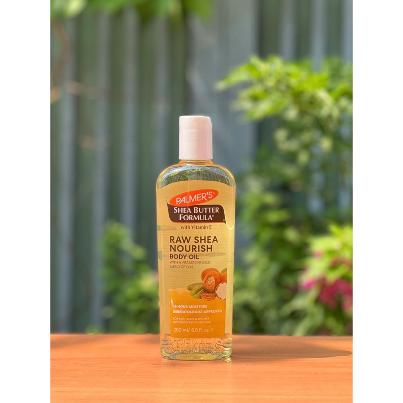[Có sẵn] DẦU DƯỠNG THỂ BODY Palmer's Shea Butter Formula with Vitamin E – Raw Shea