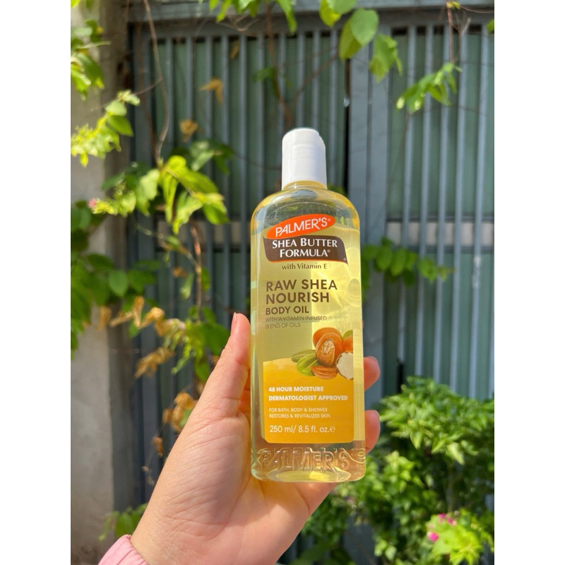 [Có sẵn] DẦU DƯỠNG THỂ BODY Palmer's Shea Butter Formula with Vitamin E – Raw Shea