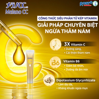 Tinh Chất Vitamin C Dưỡng Trắng, Mờ Thâm Melano CC Premium Whitening Essence 20ml