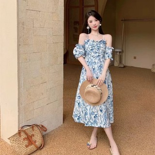 Đầm thiết kế KYE váy dáng dài Bora dress đi biển siêu xinh