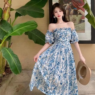 Đầm thiết kế KYE váy dáng dài Bora dress đi biển siêu xinh