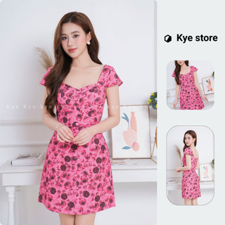 Đầm thiết kế KYE màu hồng trẻ trung Fancy dress