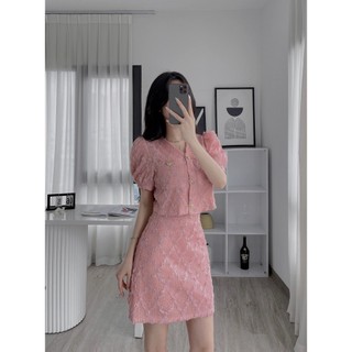 Set thiết kế Aki vải ren thanh lịch