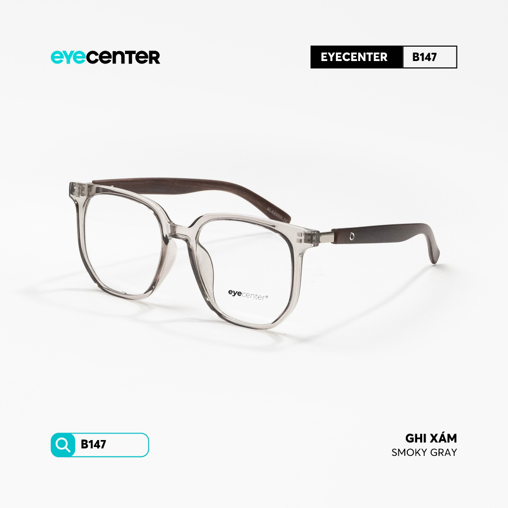 Ảnh Gọng kính cận nam nữ chính hãng EYECENTER B147S nhựa dẻo siêu nhẹ nhập khẩu by Eye Center Vietnam 4