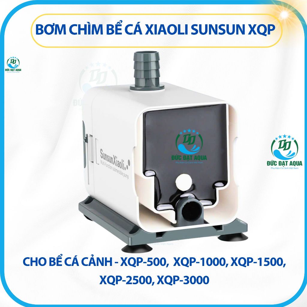 Máy bơm chìm bể cá SUNSUN XIAOLI XQP-500, XQP-1000, XQP-1500, XQP-2500, XQP-3000 6