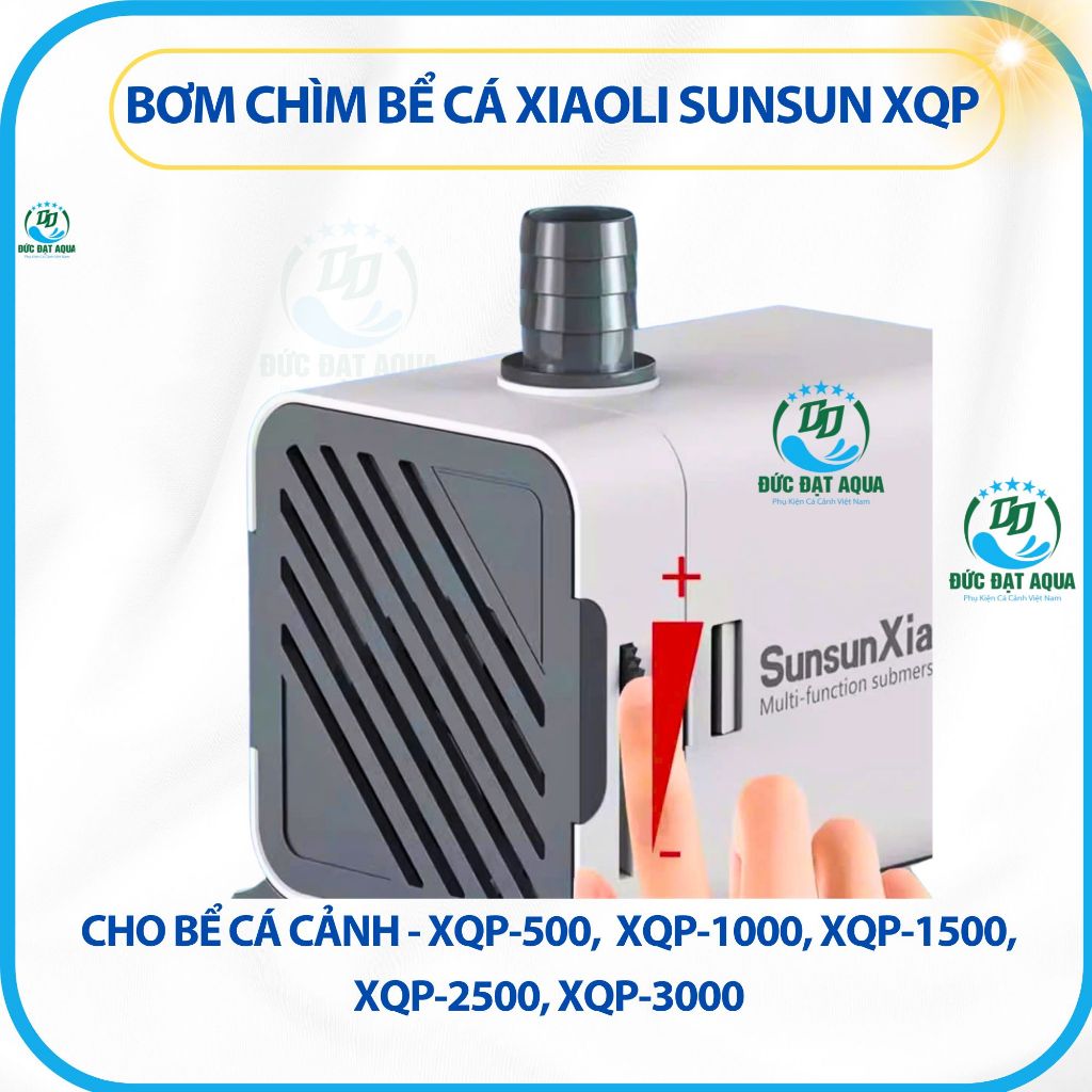 Máy bơm chìm bể cá SUNSUN XIAOLI XQP-500, XQP-1000, XQP-1500, XQP-2500, XQP-3000 9