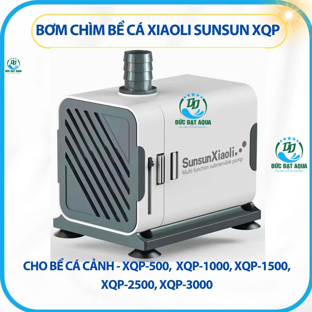 Máy bơm chìm bể cá SUNSUN XIAOLI XQP-500, XQP-1000, XQP-1500, XQP-2500, XQP-3000 3