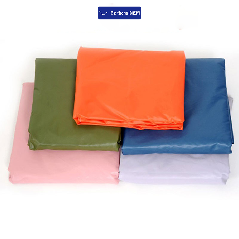 Ảnh Ga Trải Giường Chống Thấm Poly He thong NEM Cao Cấp Trẻ Bọc Bảo Vệ Đệm Bo Chun Chống Thấm Nước Cho Bé 1m2 1m4 1m6 1m8 3