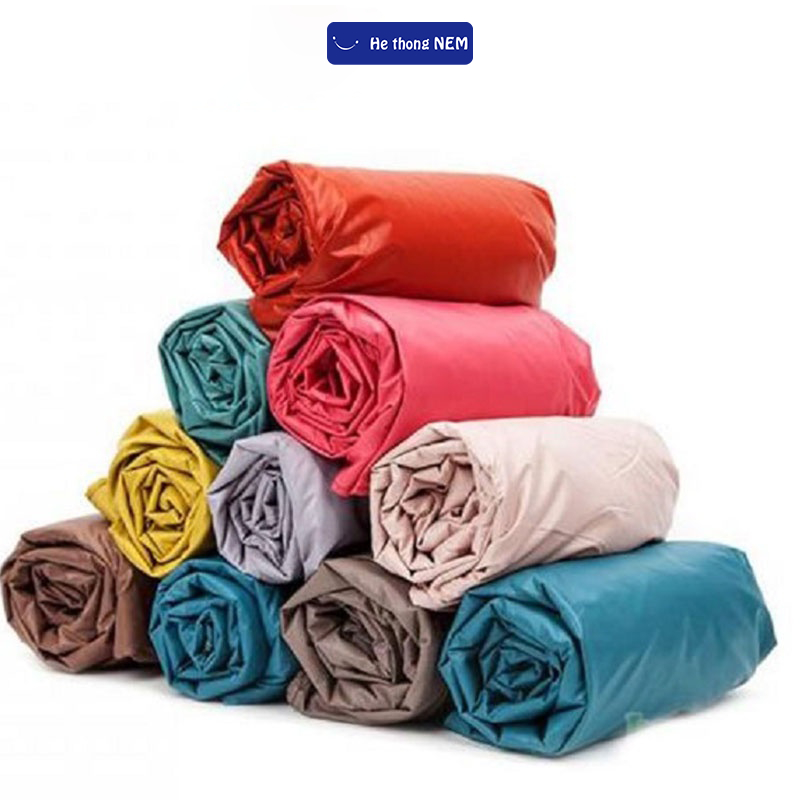 Ảnh Ga Trải Giường Chống Thấm Poly He thong NEM Cao Cấp Trẻ Bọc Bảo Vệ Đệm Bo Chun Chống Thấm Nước Cho Bé 1m2 1m4 1m6 1m8 4