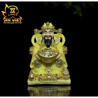 Tượng Thần Tài-Thổ Địa-Thần T.iền Phú Quý [Hợp Mệnh THỔ] - Phú Quý TD2512
