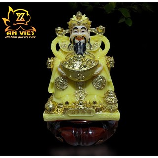 Tượng Thần Tài-Thổ Địa-Thần T.iền Phú Quý [Hợp Mệnh THỔ] - Phú Quý TD2512