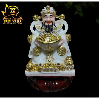Tượng Thần Tài-Thổ Địa-Thần T.iền Phú Quý [Hợp Mệnh KIM] - Phú Quý TD2508
