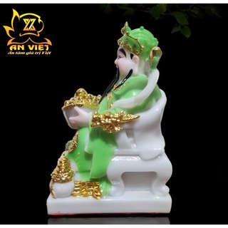 Tượng Thần Tài Phát - Tượng Thần Tiền Phú Quý [Hợp Mệnh Mộc] - Cao 20cm - TT2505