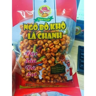 MUA 10 TẶNG 1 - 100g Bắp rim khô bò lá chanh giòn ngon - Ăn vặt Hạnh Hạnh