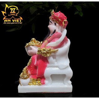 Tượng Thần Tài Phát - Tượng Thần Tiền Phú Quý [Hợp Mệnh Hỏa] - Cao 20cm - TT2506