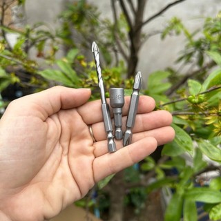 Bộ phụ kiện 3 món đa năng dành cho máy khoan pin, máy siết bulong