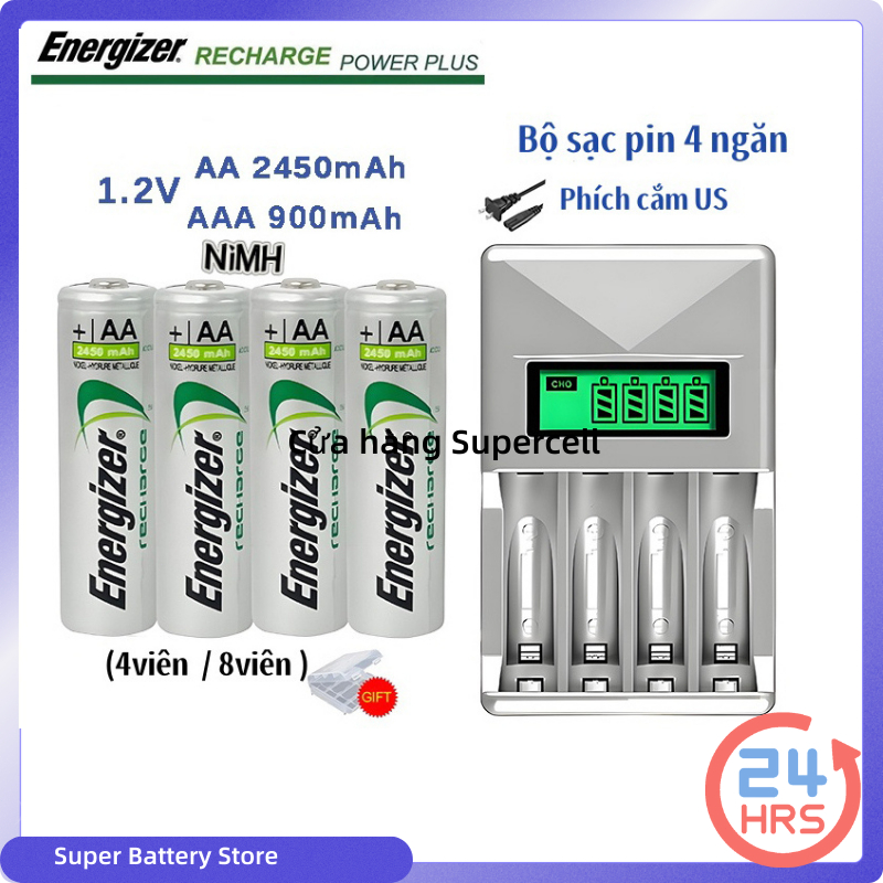 Pin sạc energizer - Giá Tốt, Miễn Phí Vận Chuyển, Đủ Loại | Shopee Việt Nam