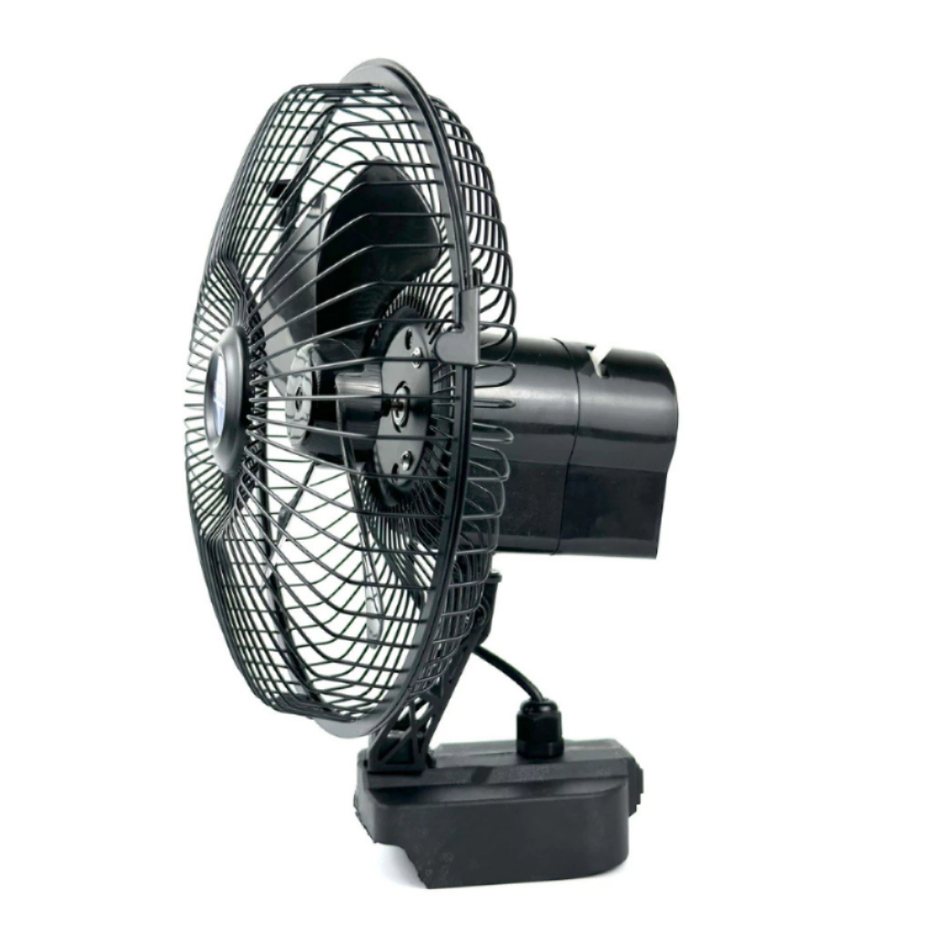 Combo Quạt Pin 30cell, Quạt pin 8 inch 2 lấc chỉnh gió, có lấc quay đảo chiều sử dụng chân pin phổ thông 4cm