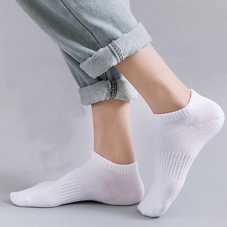Tất vớ nam cổ ngắn chất liệu mềm mịn co giãn 4 chiều, thoáng khí giảm hôi chân - Ekiu Shop
