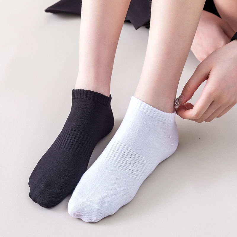 Tất vớ nam cổ ngắn chất liệu mềm mịn co giãn 4 chiều, thoáng khí giảm hôi chân - Ekiu Shop