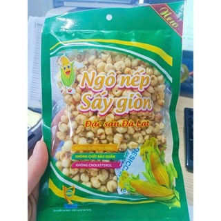 Ngô nếp sấy giòn xóc mắm cay 100g - Ăn vặt Hạnh Hạnh