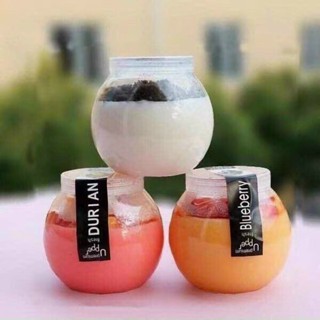 Combo 12 hũ sữa chua thủy tinh tròn béo 100ml 200ml