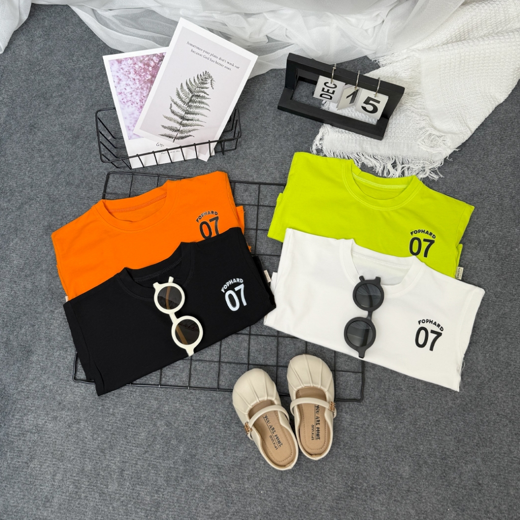 Ảnh Áo Croptop Rộng Bé Gái Hình In 07 Cực Xinh Cho Bé Gái Vải Cotton 4 Chiều Mềm Mát BabyBoo - Pibo -CRCTCT 1