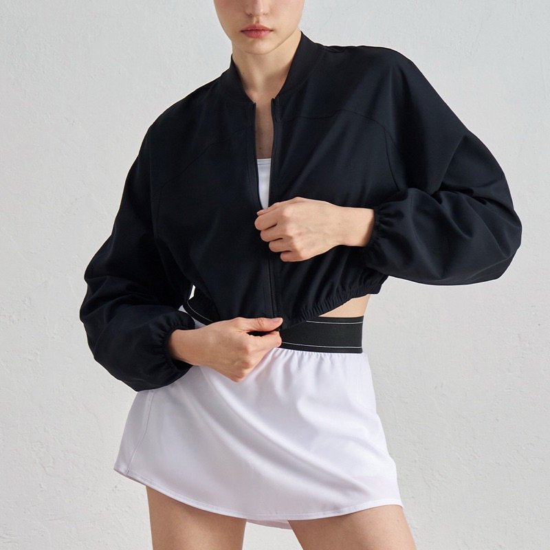 Áo khoác thể thao FitHer dáng ngắn Aeryn Cool Jacket, phong cách hiện đại, trẻ trung