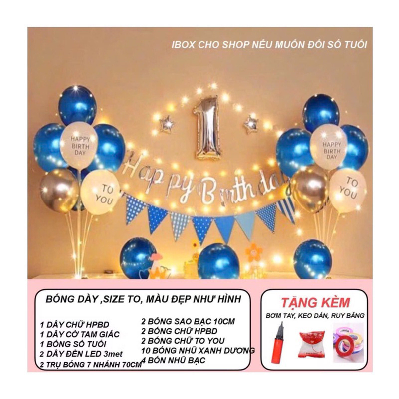 Combo Rồng Vàng cho bé trai và gái ( tặng bơm,Keo, cuộn ruy băng)