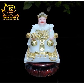 Bộ Tượng Thần Tài - Thổ Địa Phú Quý [Hợp Mệnh KIM] - Cao 15cm - TD2501 - Nội Thất An Việt