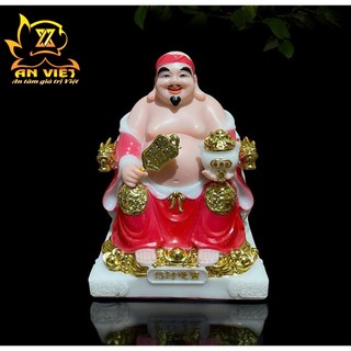 Bộ Tượng Thần Tài - Thổ Địa Phú Quý [Hợp Mệnh HỎA] - Cao 20cm - TD2511 - Nội Thất An Việt