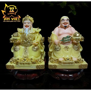 Tượng Thần Tài-Thổ Địa-Thần T.iền Phú Quý [Hợp Mệnh THỔ] - Phú Quý TD2512