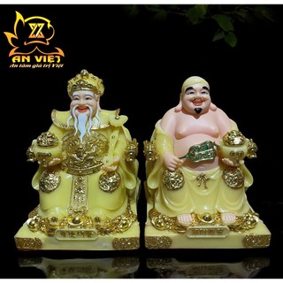 Tượng Thần Tài-Thổ Địa-Thần T.iền Phú Quý [Hợp Mệnh THỔ] - Phú Quý TD2512