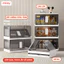 Tủ Nhựa 3/4/5/6 TẦNG Gấp Gọn Tiện Lợi, Thiết Kế Cánh Tủ Trong Suốt Có Bánh Xe Di Chuyển Tiện Lợi