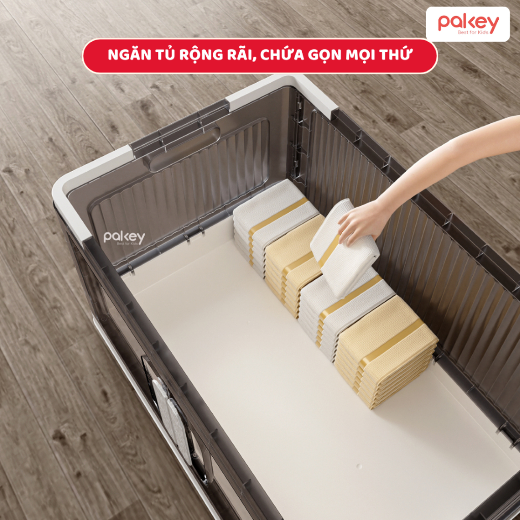 [HỎA TỐC 2H] Tủ Nhựa 3/4/5/6 TẦNG Gấp Gọn Tiện Lợi, Thiết Kế Cánh Tủ Trong Suốt Có Bánh Xe Di Chuyển Tiện Lợi