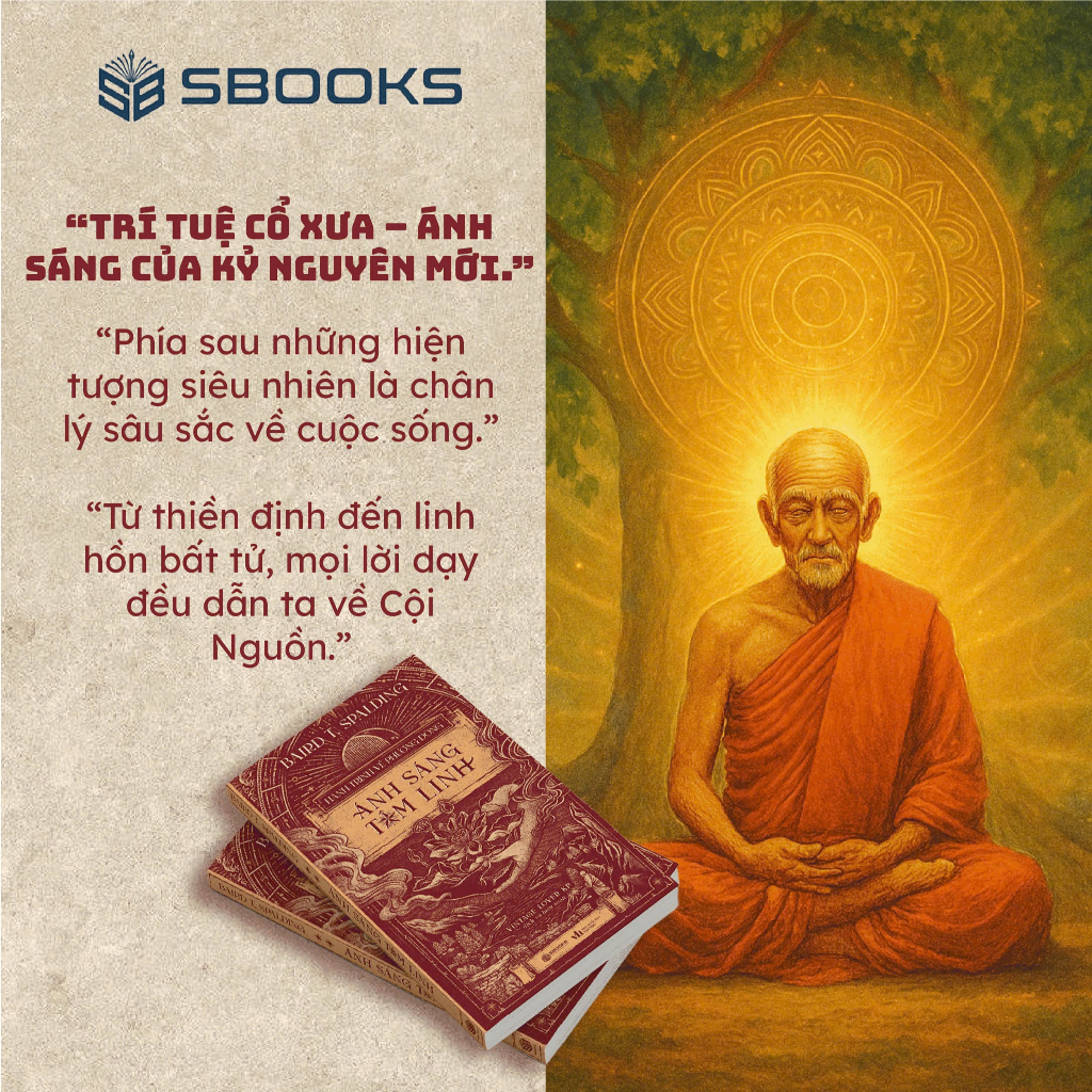 Sách Combo 2 Cuốn : Hành Trình Về Phương Đông + Ánh Sáng Tâm Linh - SBOOKS