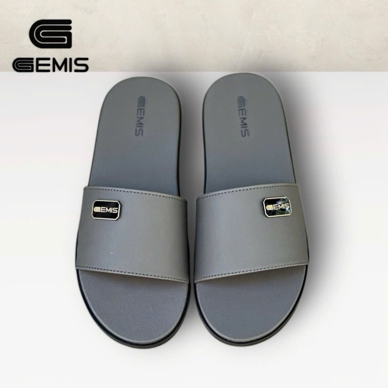 Ảnh Dép Da Lê Quai ngang Nam đế kép 2 lớp cao 2cm - Đế Bằng Cao Su - Kiểu dáng ôm chân 2