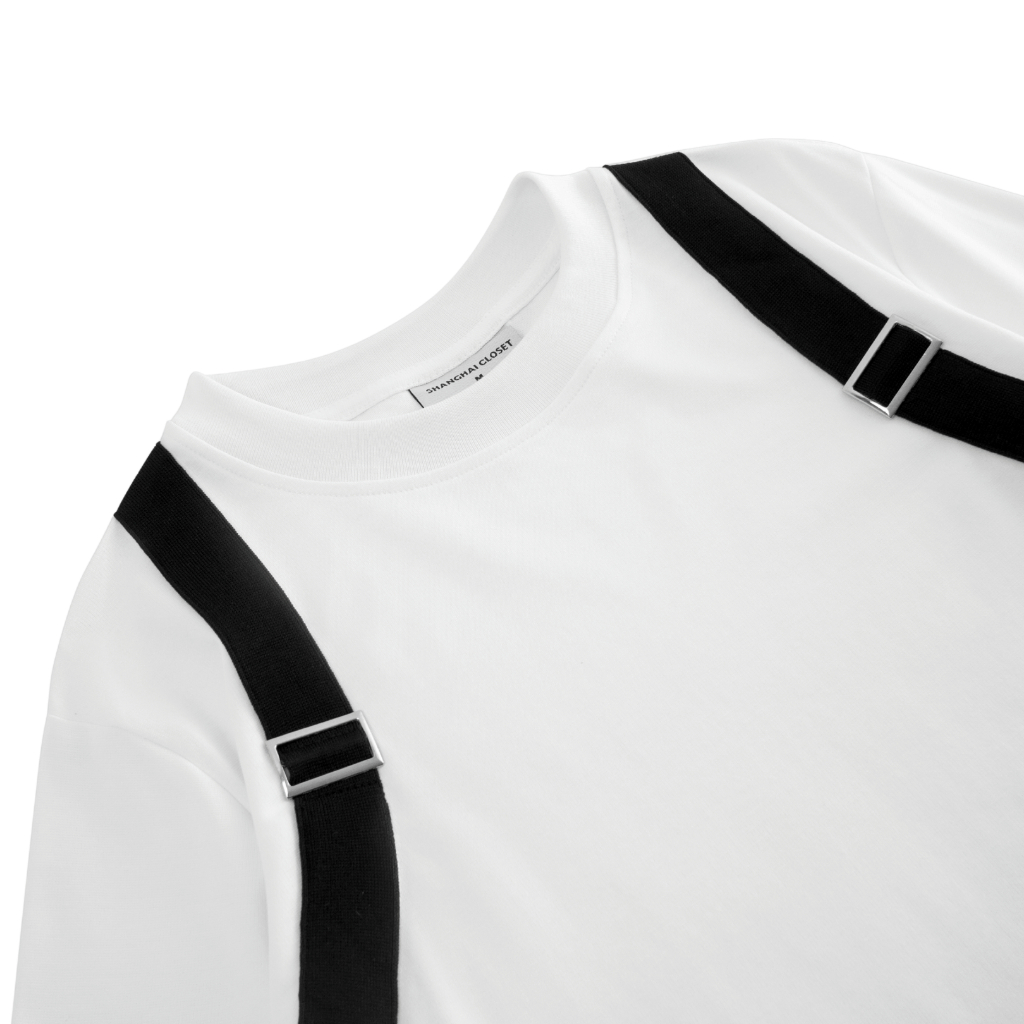 Áo thun LINE PAD Cổ Tròn Menswear - Cotton 250MSG, Regular Fit, Hack Vai, Thoáng Mát - SHINGHAI