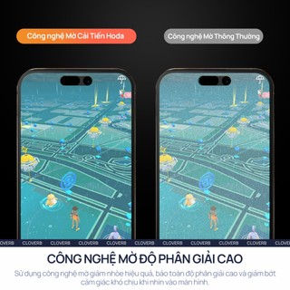 Kính Cường Lực Nhám HODA cho iPhone 17 Pro Max Giảm Chói Full Màn Kèm Khung Dán