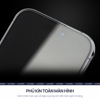 Kính Cường Lực Nhám HODA cho iPhone 17 Pro Max Giảm Chói Full Màn Kèm Khung Dán