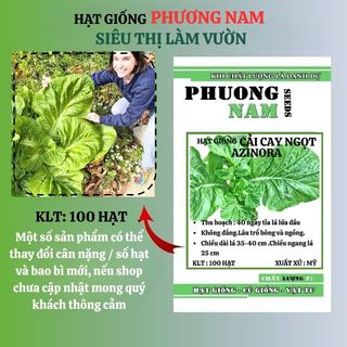0.5 Gram - Hạt Giống Cải Cay Ngọt Khổng Lồ Azinora Phương Nam