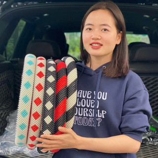 Bọc Vô Lăng Hạt Cườm Cho Xe Tải,  Xe khách Size 38cm - 40cm - 42cm - 45cm - 47cm Chống Mồ Hôi Tay, Chống Trơn Trượt
