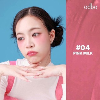 Má Hồng Kem ODBO Cloudy Lasting Blush Kem Lì Mềm Mịn OD1306
