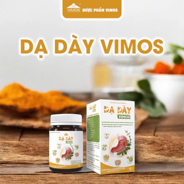 Thực phẩm bảo vệ sức khỏe DẠ DÀY VIMOS – Hỗ trợ cải thiện chức năng tiêu hóa, hỗ trợ giảm trào ngược & viêm loét dạ dày