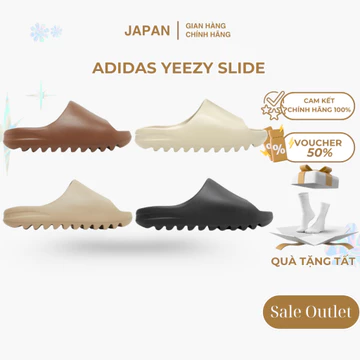 Dép Bánh Mì Adidas YZ_Slide Vân Nhám Full Box