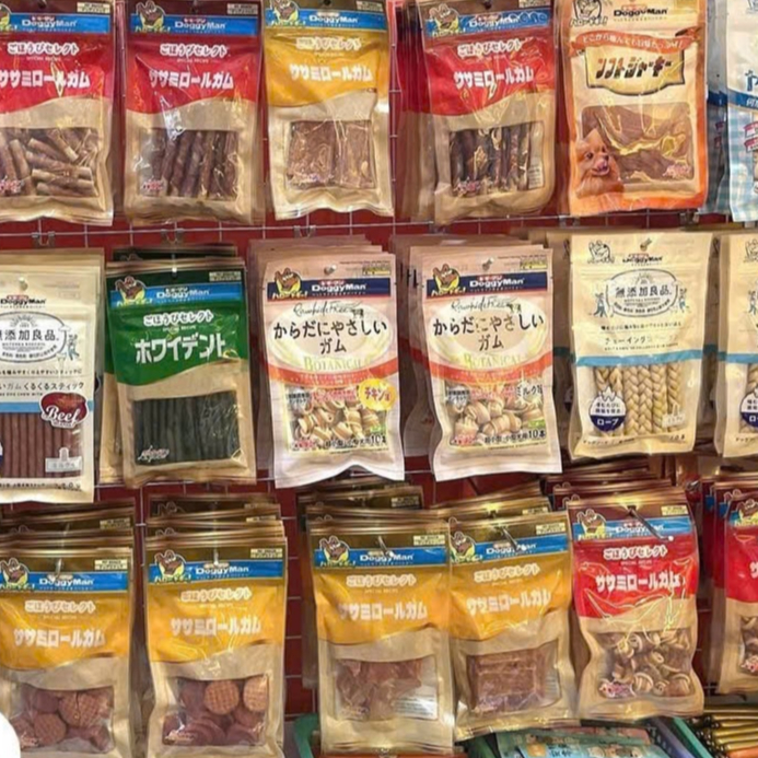 Thịt Giăm Bông Sấy Vị Bò Và Gà DoggyMan Cho Chó 100gr