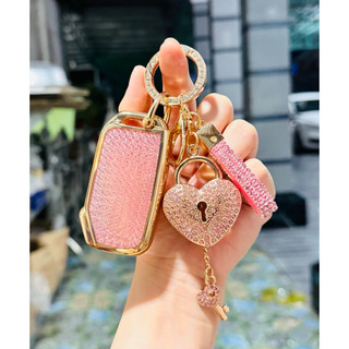 (3 Nút Sừơn ) Ốp khoá Samartkey KIIA Cerato 3 nút 2019-2022