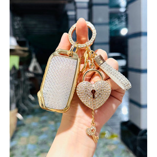 (3 Nút Sừơn ) Ốp khoá Samartkey KIIA Cerato 3 nút 2019-2022